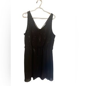 Black and Gold Dress From Reitman’s! Great for Christmas Parties!